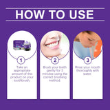 Oprtuisi cepillado diario con polvo mineral para dientes y encías.