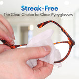 OPTEEL: empaque de 500 toallitas, limpieza eficiente para gafas y pantallas.