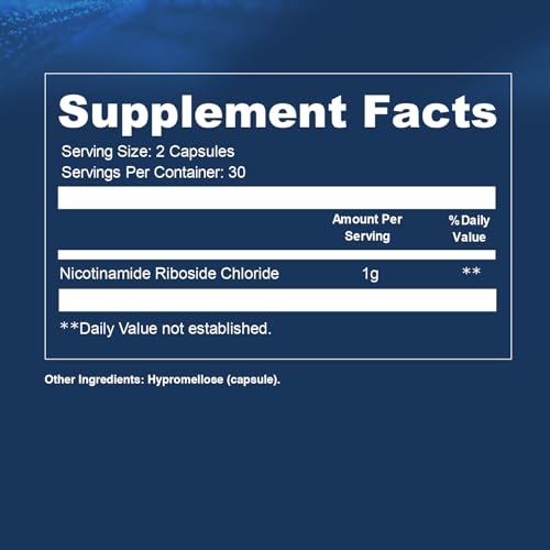 Opti + NAD Plus: detalle del ingrediente cloruro de nicotinamida ribósido.