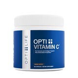 Opti Life MD Vitamina C 1000 mg, envase frontal para identificar la dosis diaria