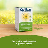 Optibac Bifido & Fibre: dosis diaria en agua o bebida