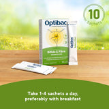 Optibac Bifido & Fibre: fibra prebiótica para apoyar la digestión