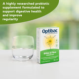 Optibac Bifido & Fibre: sobre abierto para tomar la dosis diaria
