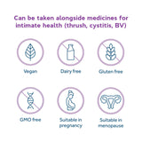 Optibac Probióticos para mujeres: cápsulas veganas listas para uso diario.