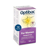 Optibac Probióticos para mujeres: botella para equilibrar la flora vaginal.