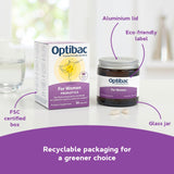 Optibac Probióticos para mujeres: uso diario para equilibrio de flora.