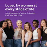 OptiBac para Mujeres: cápsulas probadas clínicamente con cepas GR-1 y RC-14.