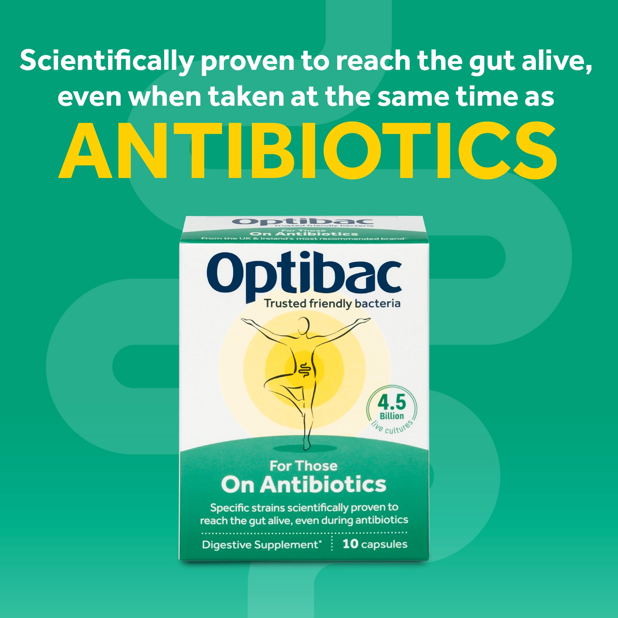 OptiBac Probiotics, etiqueta vegana: opción libre de productos de origen animal.