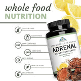 Opti-Adrenal: cápsulas muestran textura suave para una toma agradable.