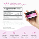 Optify Inositol folato y vitamina D para apoyo nutricional.