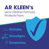 Optigear AR Kleen limpiador para pantallas y lentes, sin residuos