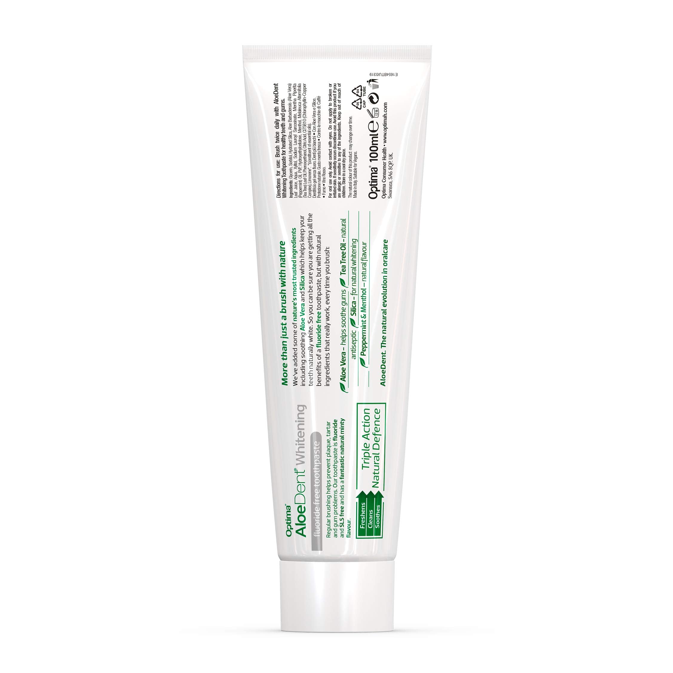 Optima Naturals AloeDent aceite-arbol-de-te aporta frescura