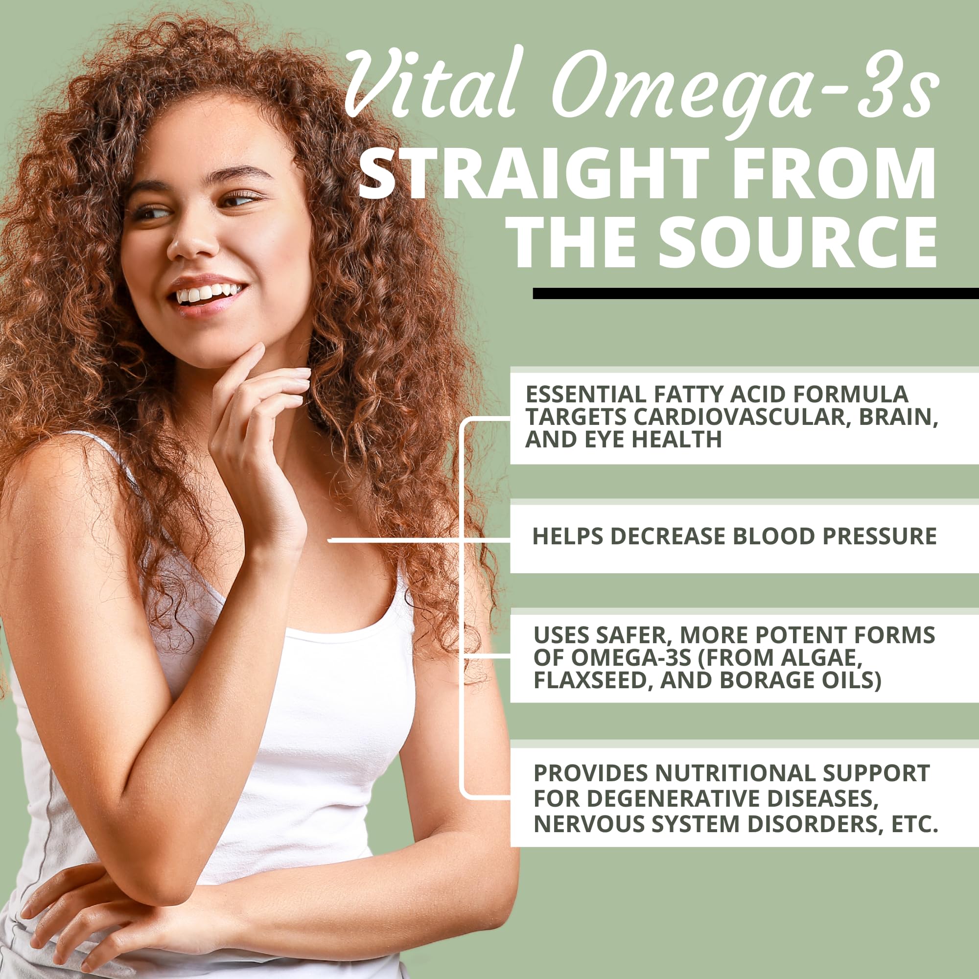 Optimal Health Systems EFA: aceite de linaza que aporta ALA para una nutrición equilibrada.