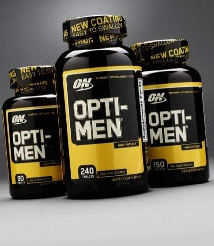 Uso matutino de Opti-Men para empezar el día