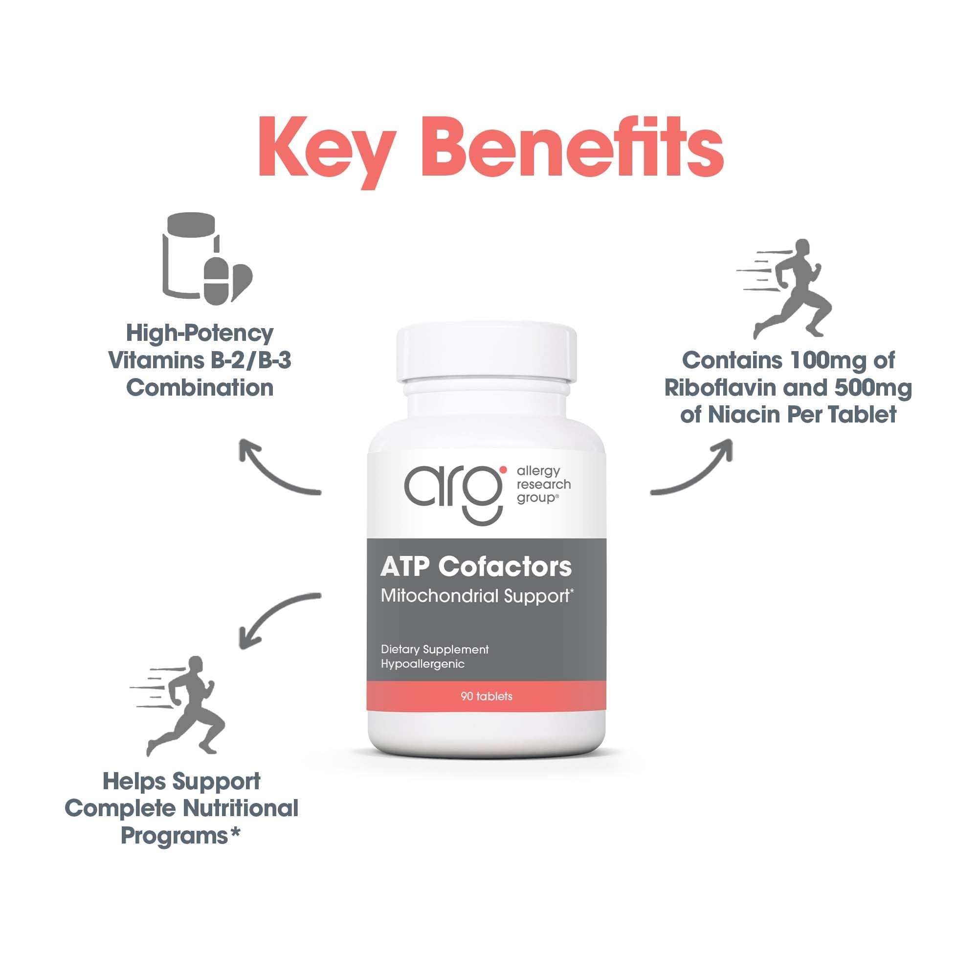 Ingredientes clave B2 y B3 en la etiqueta de Optimox