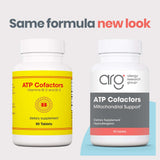 Tabletas Optimox ATP Cofactors en primer plano para claridad de dosificación