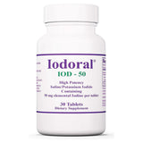 Optimox Iodoral 50 mg, frasco de tabletas, para complementar la ingesta de yodo diaria