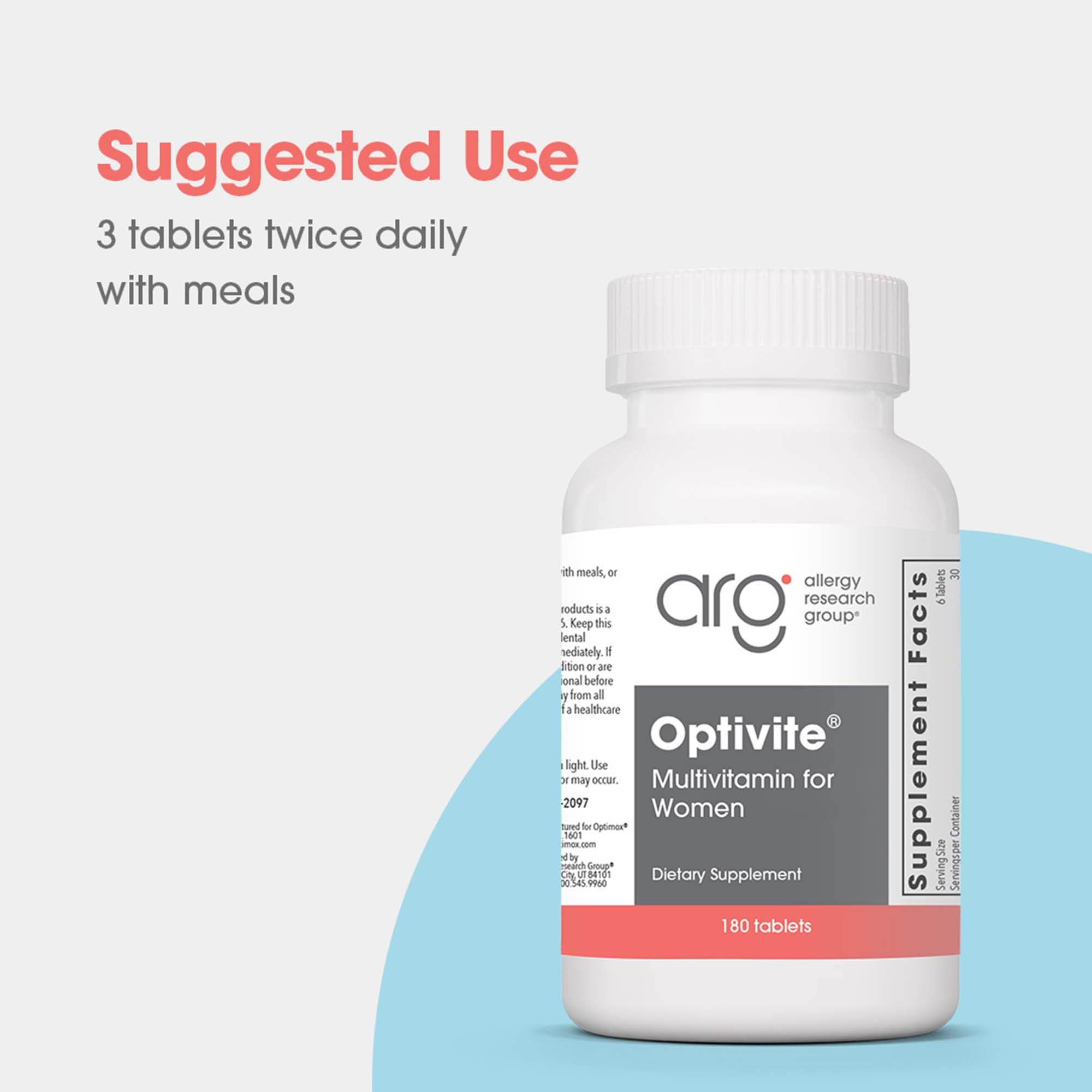 Optimox Optivite, detalle de etiqueta, información clara para elegir vitaminas.