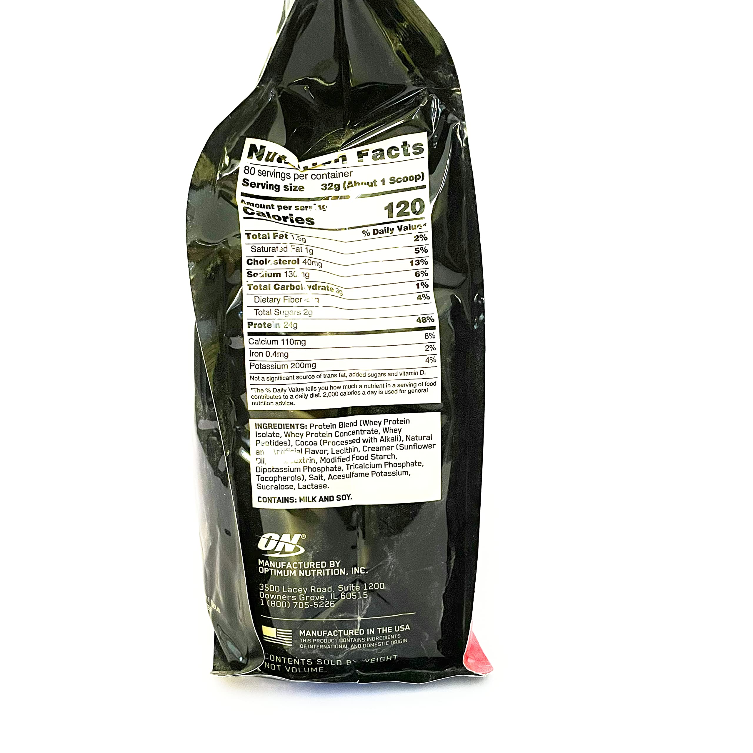 Optimum Nutrition 100% Whey Gold Standard dosificador para porciones precisas.