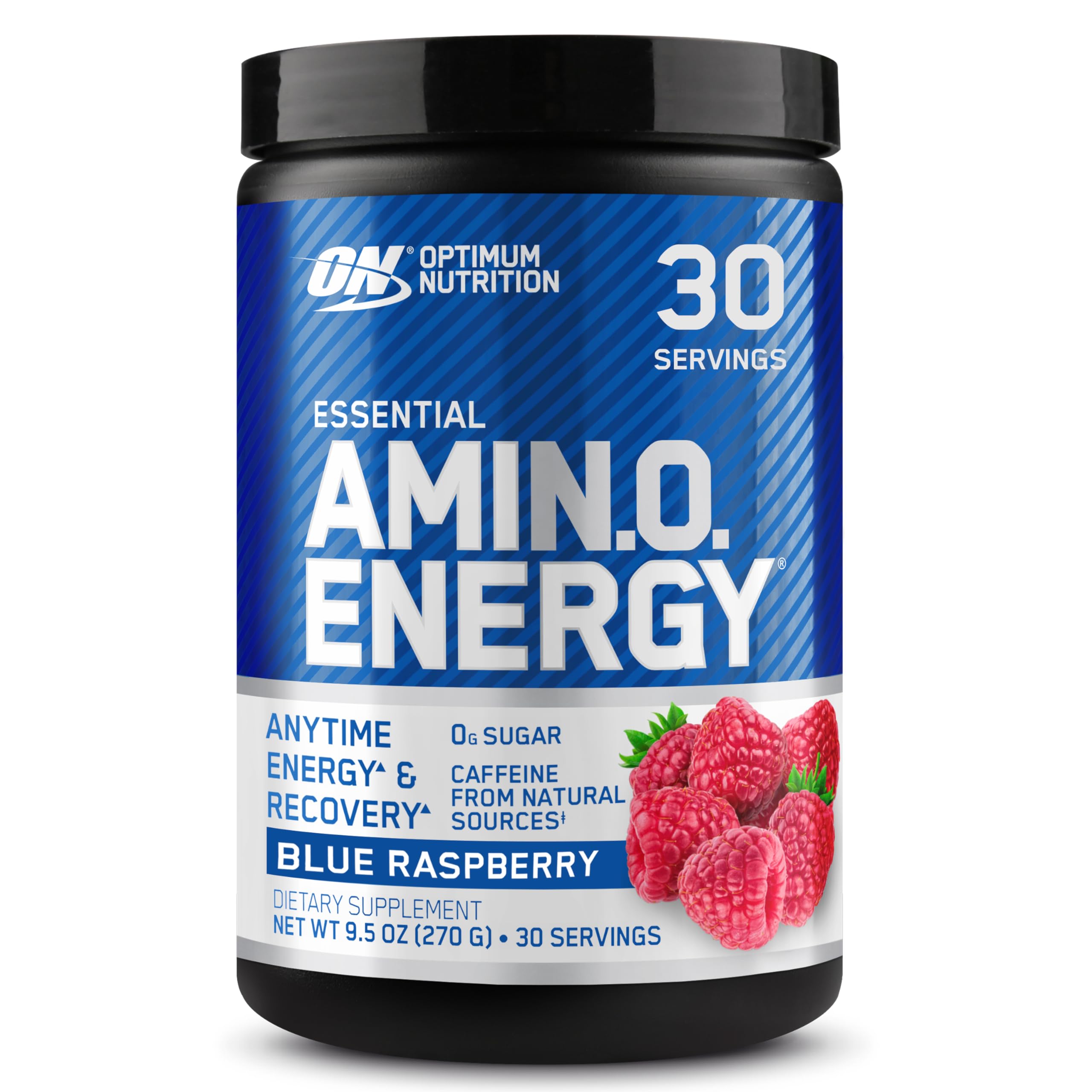 Optimum Nutrition Amino Energy en envase visible para energía sostenida