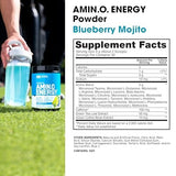 Optimum Nutrition Amino Energy, polvo para mezclar, listo para su uso.