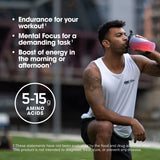 Frasco de Amino Energy con sabor Arándano Azul para energía diaria
