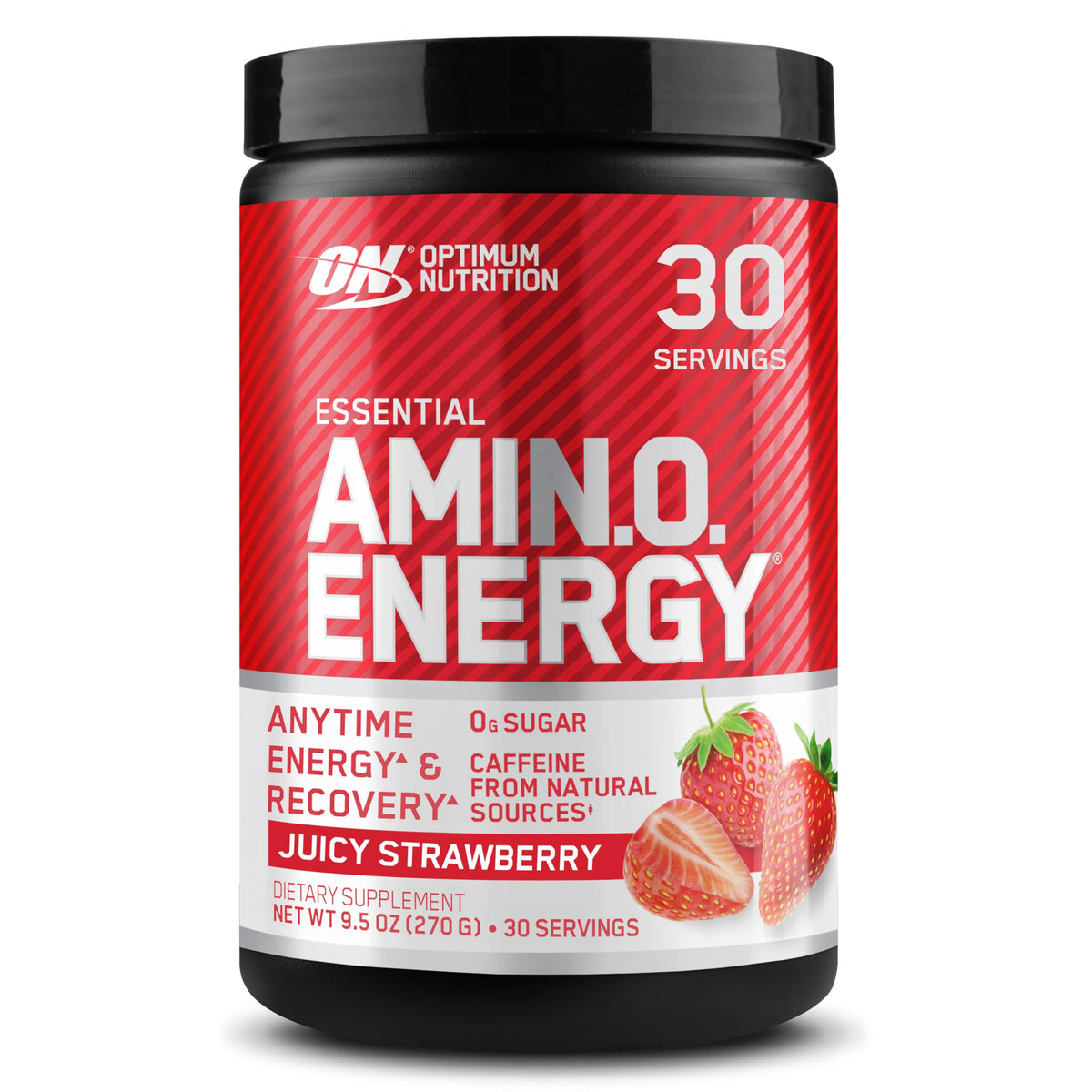 Amino Energy de Optimum Nutrition sabor Fresa Jugosa para energía y recuperación