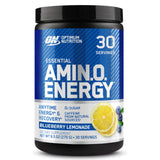 Botella de Optimum Nutrition Amino Energy sabor arándano limón lista para energía rápida