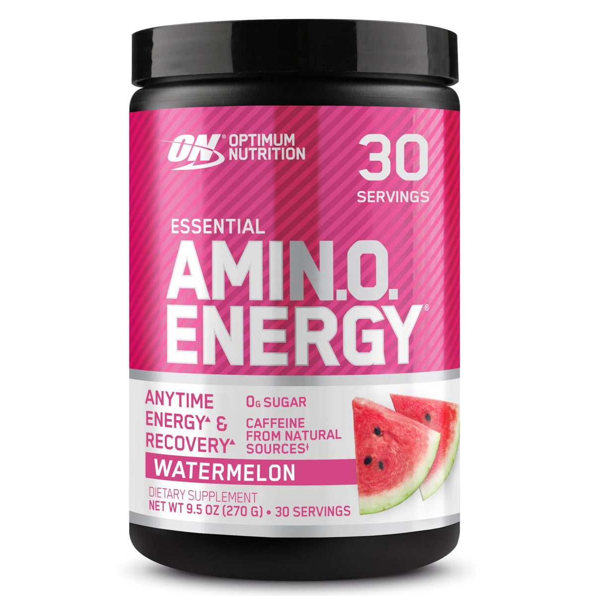 Optimum Nutrition Amino Energy, bote sandía, apoyo a la recuperación muscular tras entrenos
