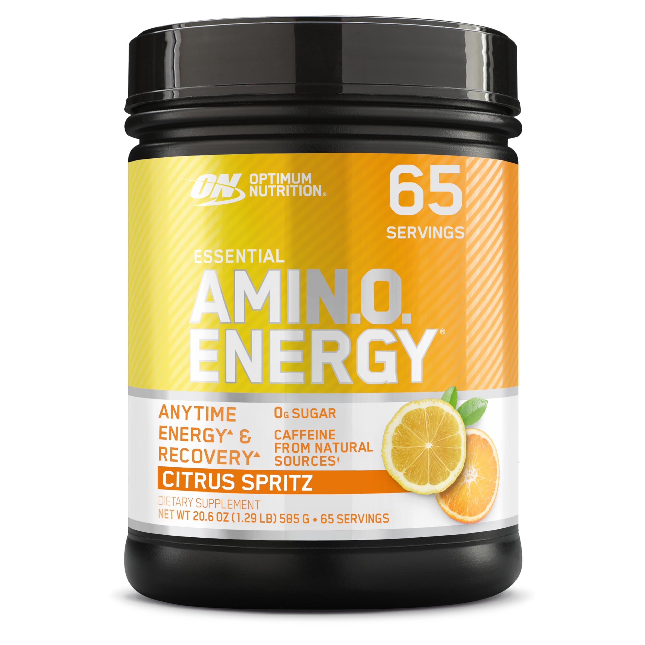 Optimum Nutrition Amino Energy botella sabor cítrico para energía sostenida