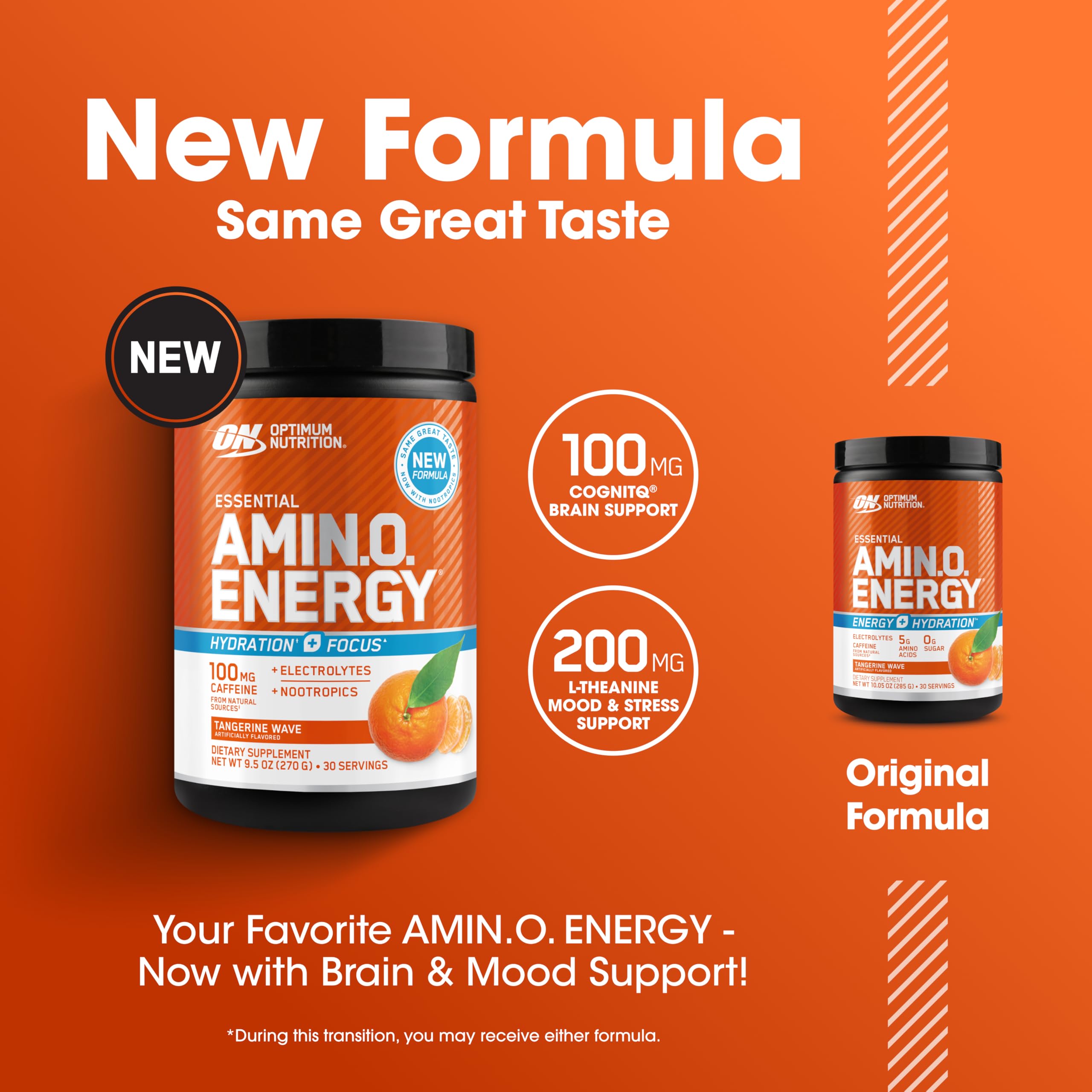 Optimum Nutrition Amino Energy Cuchara medidora para porciones precisas.