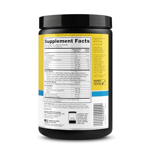 Uso post-entrenamiento con Optimum Nutrition Amino Energy Electrolytes Piña Twist.