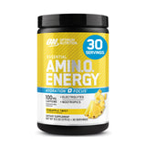 Envase de Optimum Nutrition Amino Energy Electrolytes Piña Twist para energía sostenida.