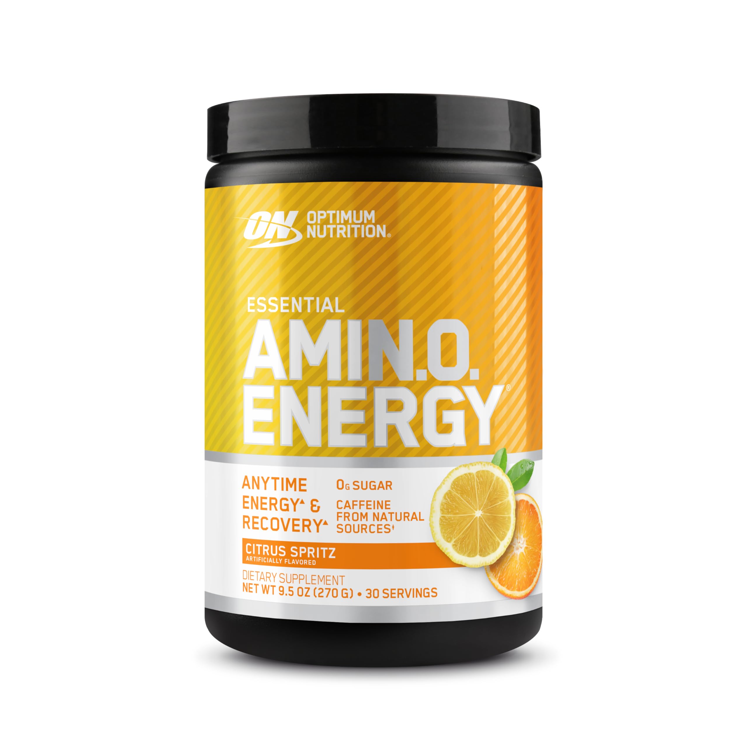 Optimum Nutrition Amino Energy empaque Citrus Spritz para energía rápida
