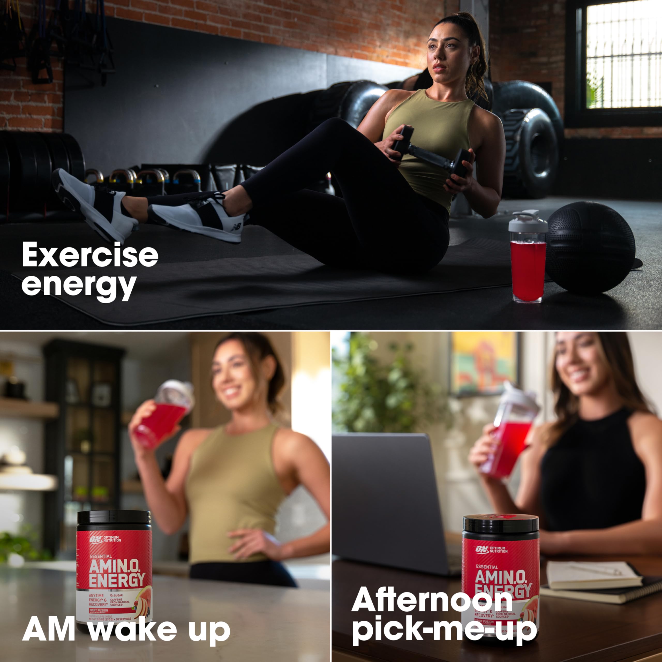 Optimum Nutrition Amino Energy listo para entrenamiento con energía sostenida