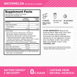 Optimum Nutrition Amino Energy, etiqueta frontal, enfoque mental para entrenamientos intensos