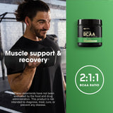 Envase de Optimum Nutrition BCAA 5000, práctico para llevar