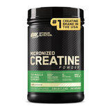 Optimum Nutrition creatina micronizada sin sabor, porción de 5 g para energía y rendimiento