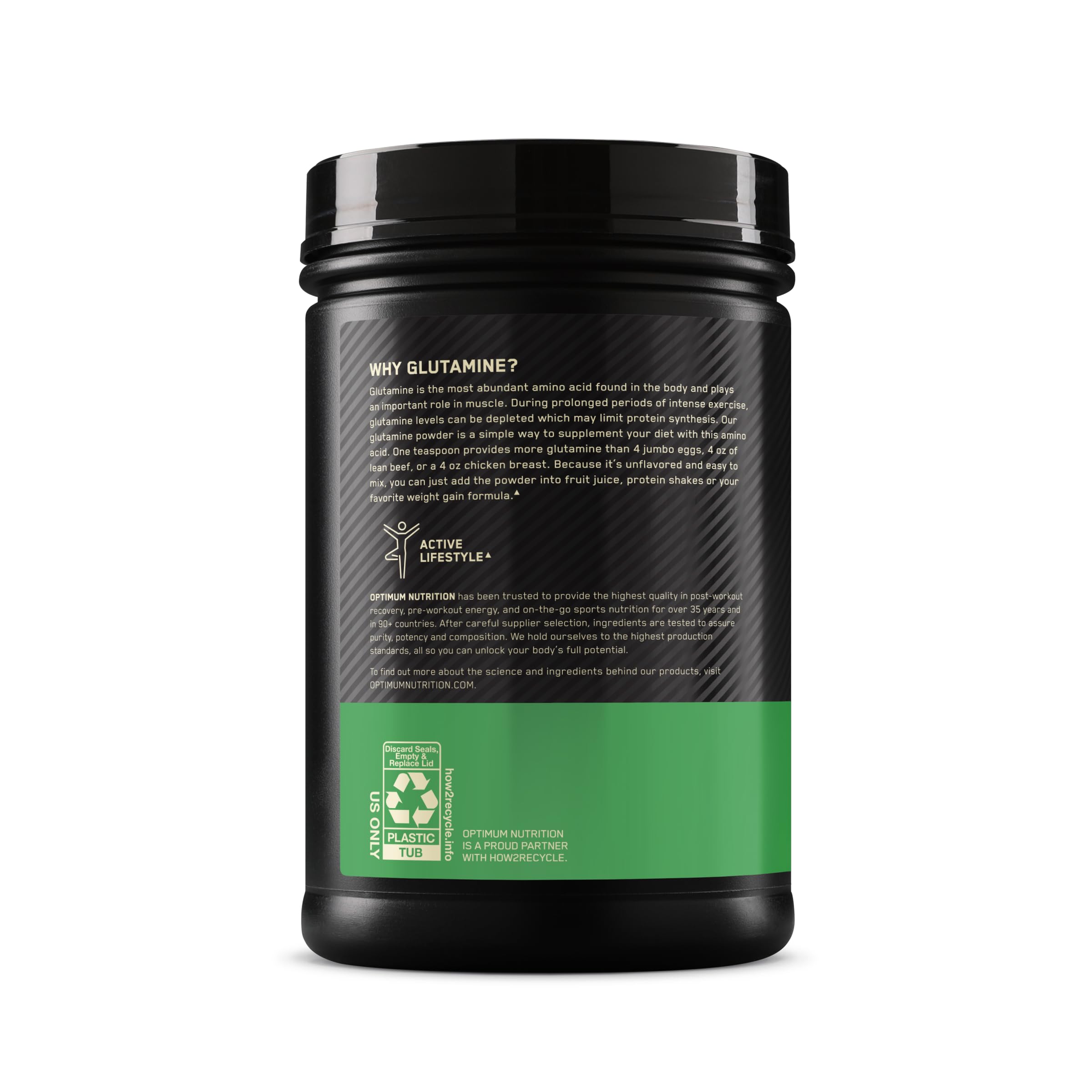 Calidad asegurada con controles HACCP y BPM de Optimum Nutrition.