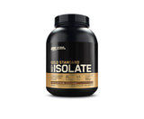 Optimum Nutrition Gold Standard Isolate Chocolate Bliss frente al envase, listo para usar