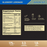 Optimum Nutrition Gold Standard Pre-Entrenamiento, mezcla en vaso, disolución rápida para sesión.