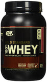 Optimum Nutrition Gold Standard Whey sabor Fresa, envase mostrando proteína de alta pureza para recuperación.
