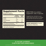 Etiqueta de Optimum Nutrition HMB 1000 caps destacada, garantía de calidad