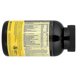 Etiqueta de Opti-Men con 25 vitaminas y minerales esenciales para apoyo diario.