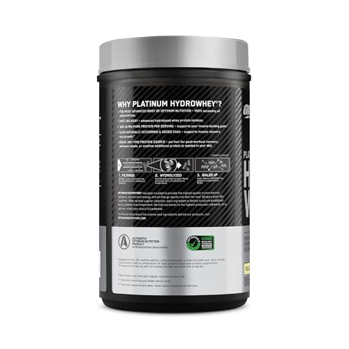 Optimum Nutrition Hydrowhey batido matutino para empezar el día.