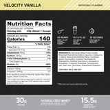 Optimum Nutrition Platinum Hydrowhey envase frontal, alta pureza.
