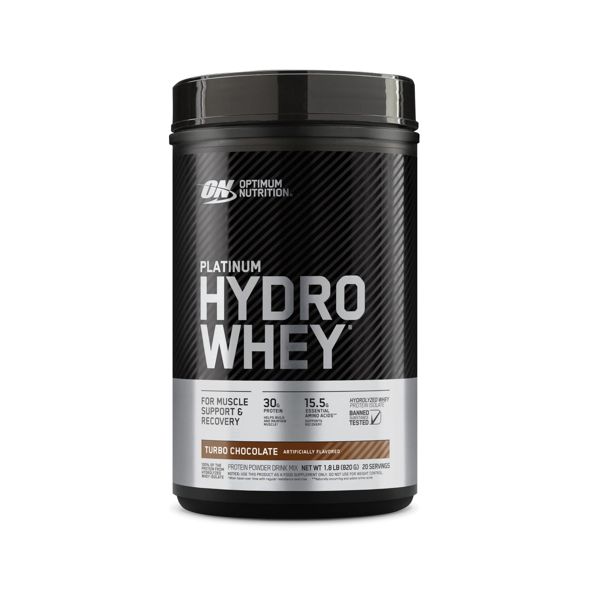 Optimum Nutrition Hydrowhey envase 1.8 lb, proteína hidrolizada para absorción rápida
