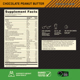 Optimum Nutrition Serious Mass batido cremoso en vaso para recuperación post entreno