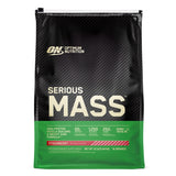 Optimum Nutrition Serious Mass sabor fresa en lata de 12 lb para ganancia de masa