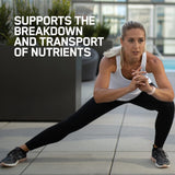 Tabletas Optimum Nutrition Zinc Magnesium Aspartato en primer plano para consumo diario.